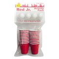 Brite Concepts 2 oz Red Plastic Shot Glass 12030-CLP